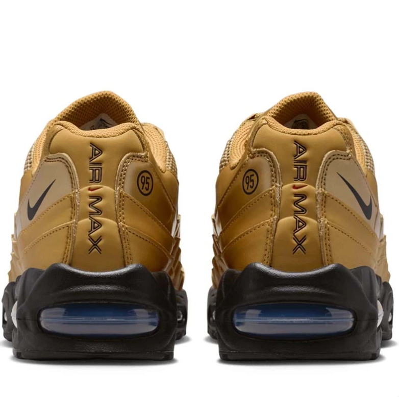Nike Air Max 95 Metallic Gold & Black Low-Top Sneakers
