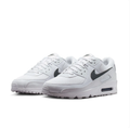 Nike Air Max White Low-Top Sneakers with Dark Gray Swoosh