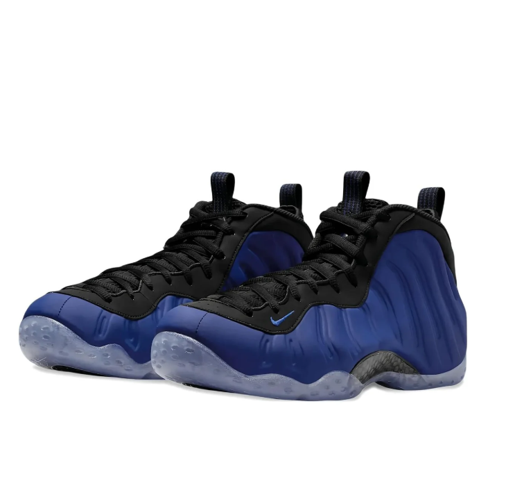 Nike Royal Blue & Black Sculpted High-Top Sneakers
