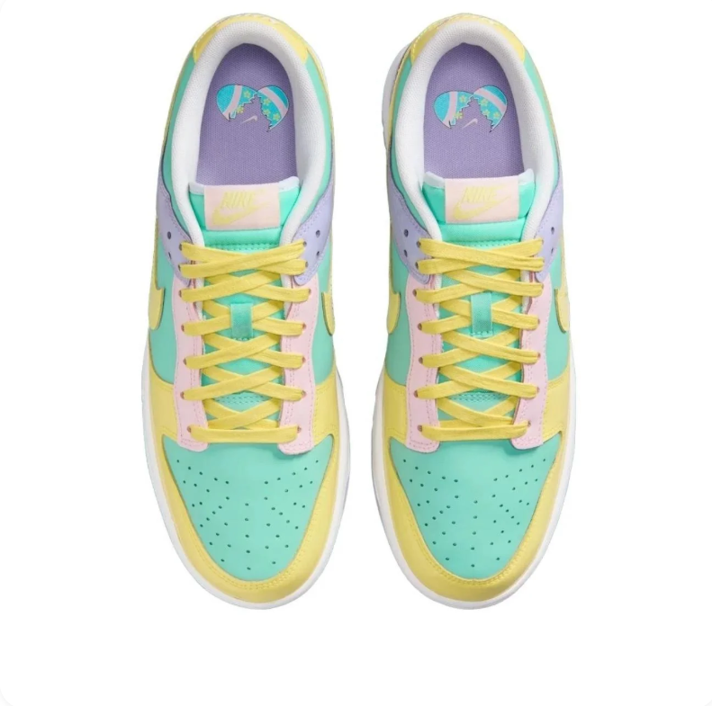 Air Jordan Golden Yellow & White Mid-Top Sneakers
