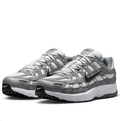 Nike P-6000 Silver, White & Black Low-Top Sneakers