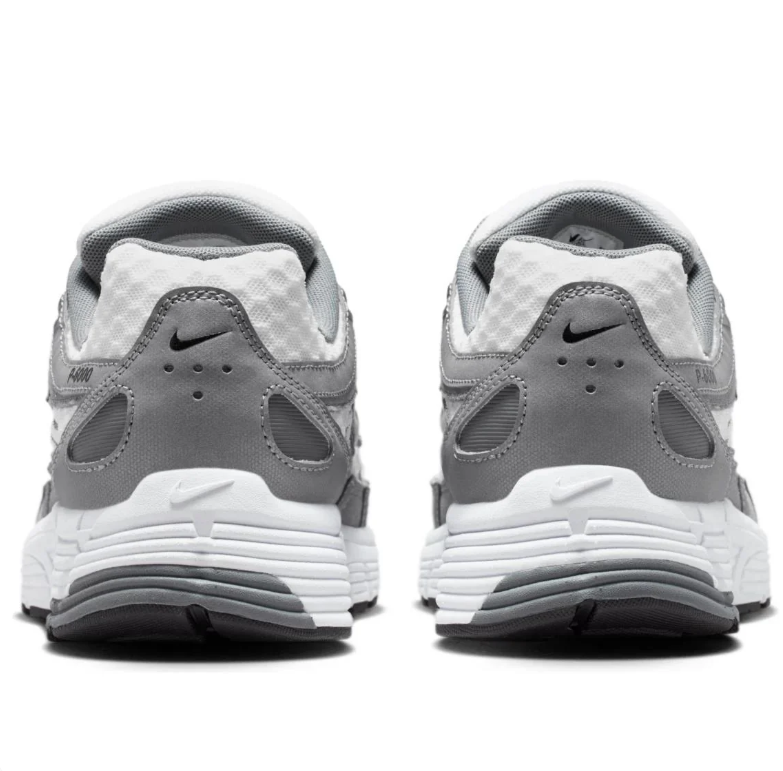 Nike P-6000 Silver, White & Black Low-Top Sneakers